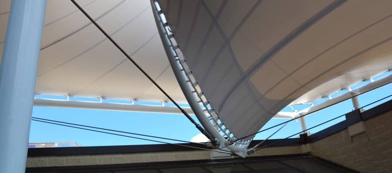 Shelter-Rite Architectural Fabrics Canopy at Seaman Corporation