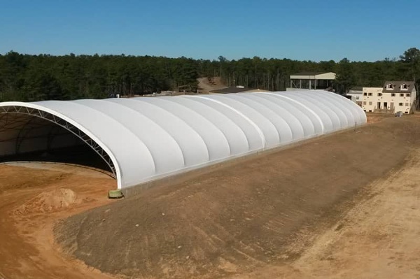 tensile fabric building